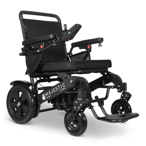 ComfyGo Majestic 440 HD Bariatric Folding Power Chair Wheelchairs ComfyGo Black Standard