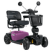 Pride Victory Platinum 4-Wheel Mobility Scooter Mobility Scooters Pride Mobility Sugar Plum (matte) Standard Mid Back - 17" Width ($0) Standard U1