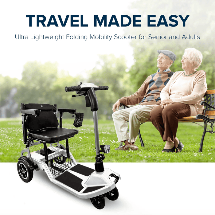 ZiiLIF-R3b Ultra Lightweight Folding Mobility Scooter Mobility Scooters ZiiROBOT