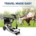 ZiiLIF-R3b Ultra Lightweight Folding Mobility Scooter Mobility Scooters ZiiROBOT