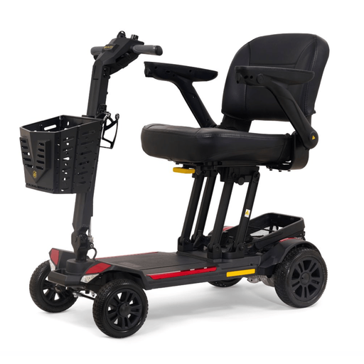 Golden Buzzaround CarryOn HD Folding Scooter GB220 Mobility Scooters Golden Technologies Velvet Red