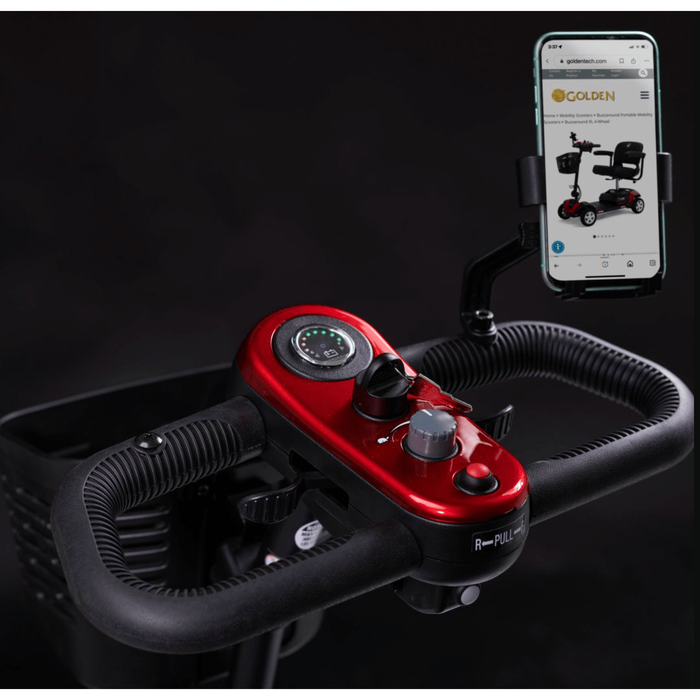 Golden Buzzaround XL 3-Wheel Mobility Scooter GB121-STD Mobility Scooters Golden Technologies