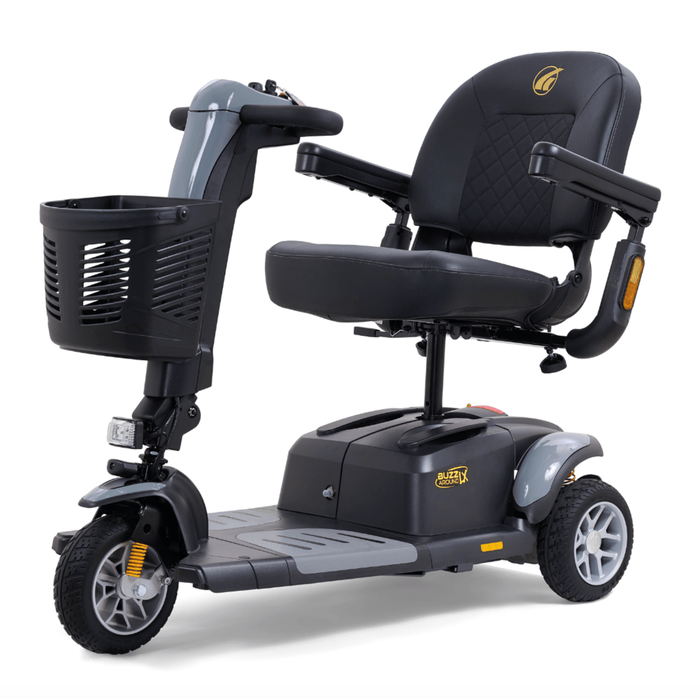 Golden Buzzaround LX 3-Wheel Mobility Scooter GB119 Mobility Scooters Golden Technologies Stone Grey