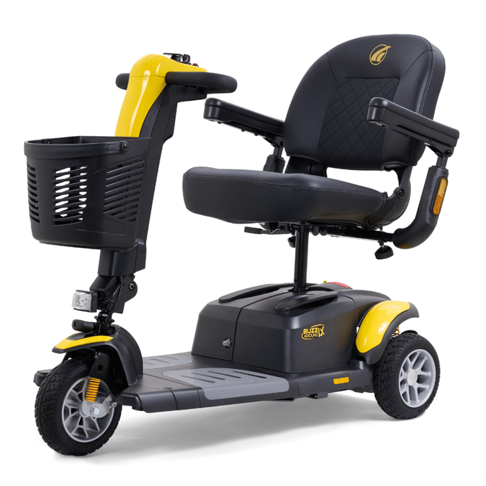 Golden Buzzaround LX 3-Wheel Mobility Scooter GB119 Mobility Scooters Golden Technologies Canary Yellow