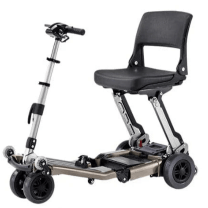 FreeRider Luggie Standard Folding Travel Scooter Mobility Scooters FreeRider Champagne