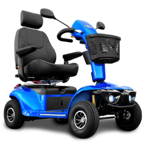 Shoprider Excursion Heavy Duty 4-Wheel Mobility Scooter 889XL Mobility Scooters Shoprider Blue
