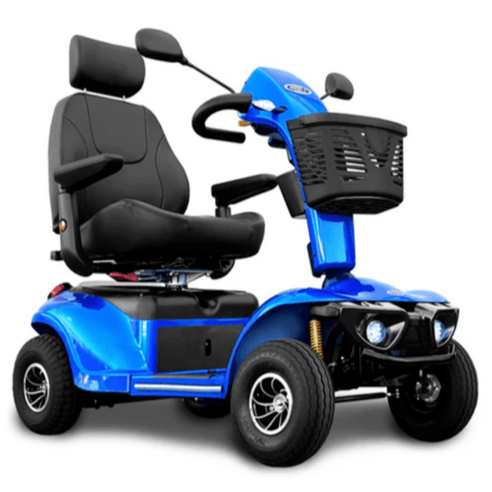 Shoprider Excursion Heavy Duty 4-Wheel Mobility Scooter 889XL Mobility Scooters Shoprider Blue