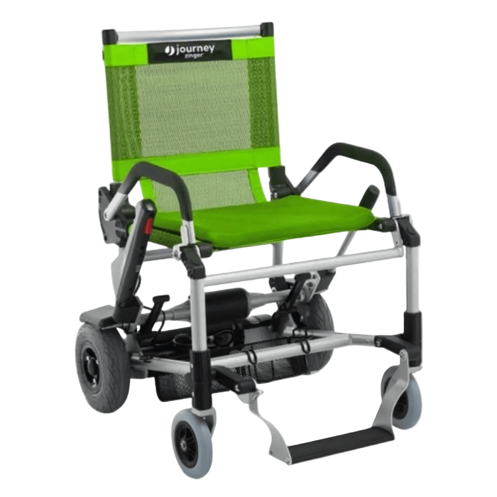 Zinger Chair Foldable Power Mobility Device by Journey Health Wheelchairs Journey Green
