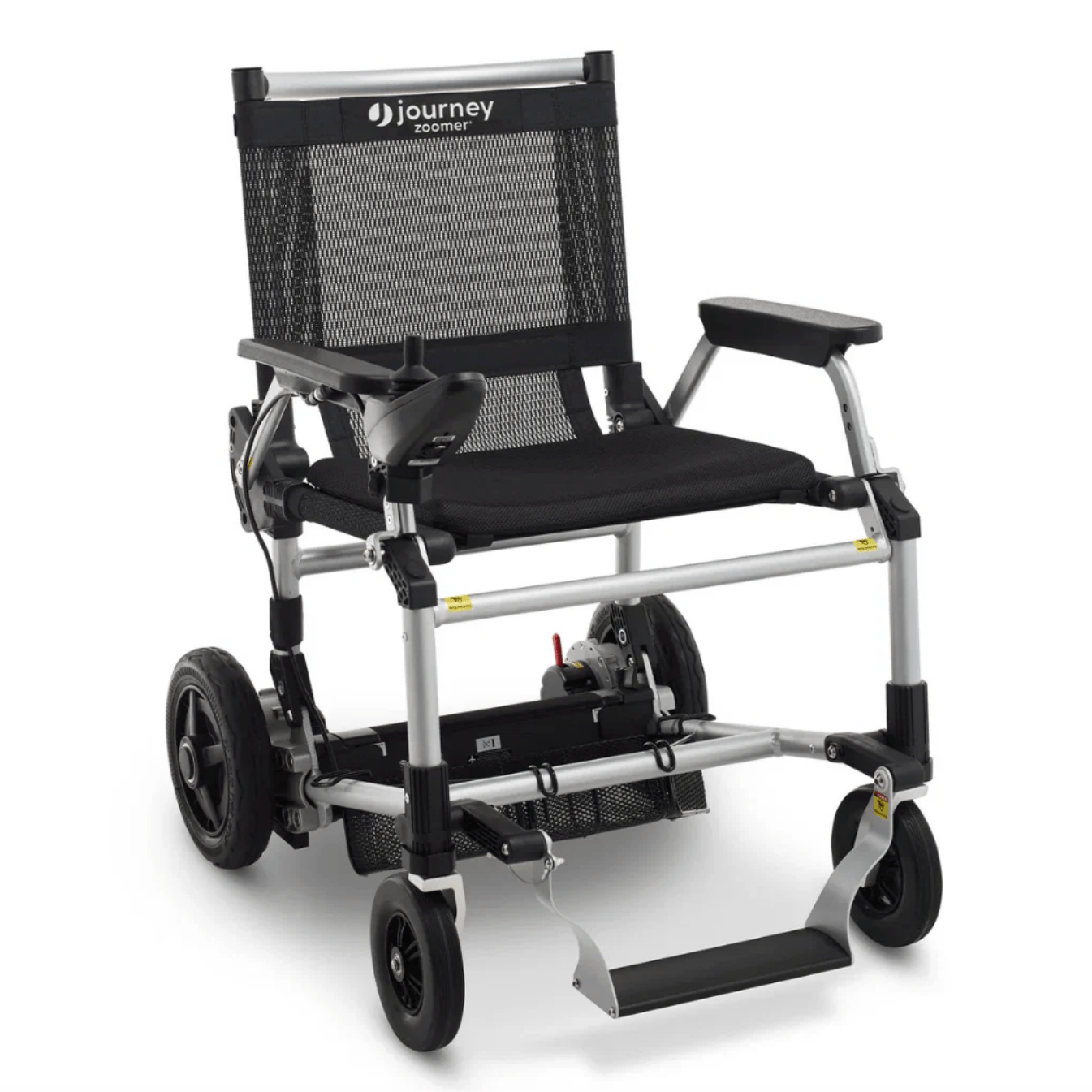 Zoomer Chair With Detachable Frame Foldable Power Mobility Device by Journey Health Wheelchairs Journey Black