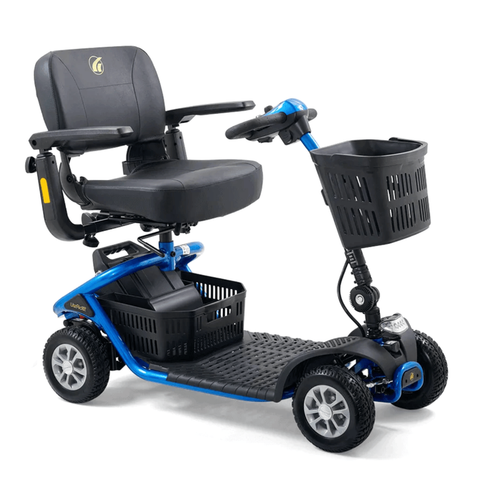 Golden LiteRider Lightweight 4-Wheel Mobility Scooter GL141 Mobility Scooters Golden Technologies Blue