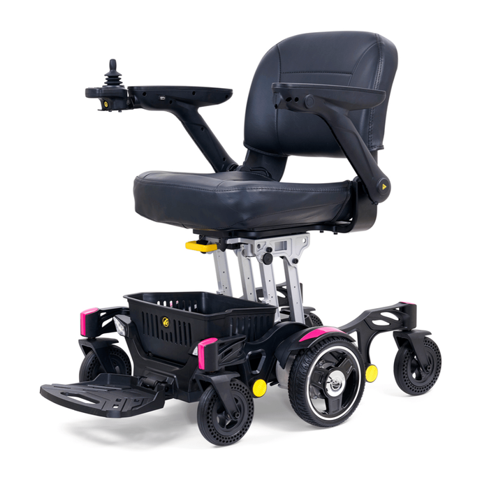 Golden Buzzaround CarryOn Foldable Travel Power Chair GP130 Power Chair Golden Technologies Orchid Pink