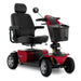 Pride Victory LX Sport 4-Wheel Mobility Scooter Mobility Scooters Pride Mobility Candy Apple Red Standard High Back - 18" W X 18" D ($0)
