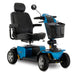 Pride Victory LX Sport 4-Wheel Mobility Scooter Mobility Scooters Pride Mobility True Blue Standard High Back - 18" W X 18" D ($0)