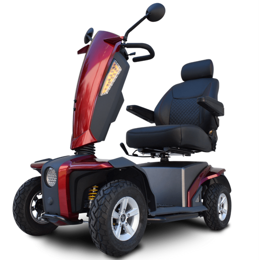 EV Rider VitaXpress All Terrain 4-Wheel Mobility Scooter Mobility Scooters EV Rider Red  