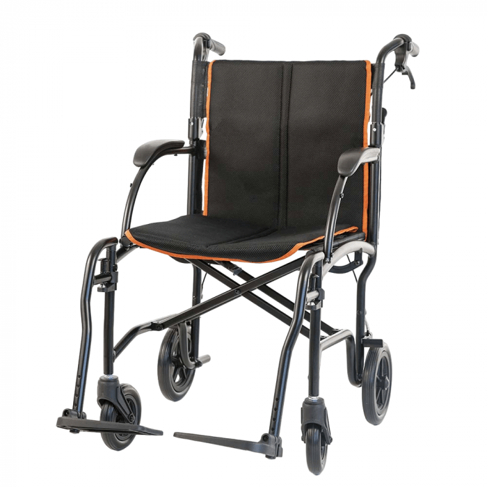 Feather Transport Chair 13 lbs Ultra Light Featherweight Wheelchair by Feather Wheelchairs Feather   