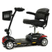 Merits Health Roadster S4 Mobility Scooter 4-Wheel S741RS4 Mobility Scooters Merits Health Red  