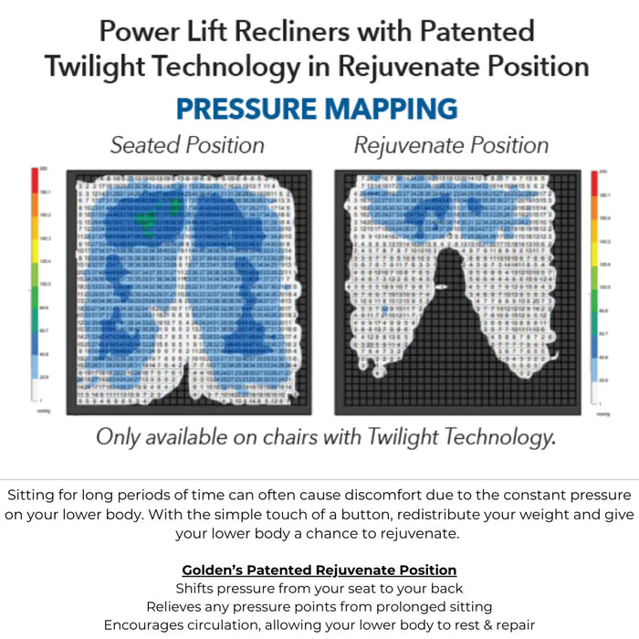 Golden Tech Titan PR448/PR449 Lift Chair Recliner