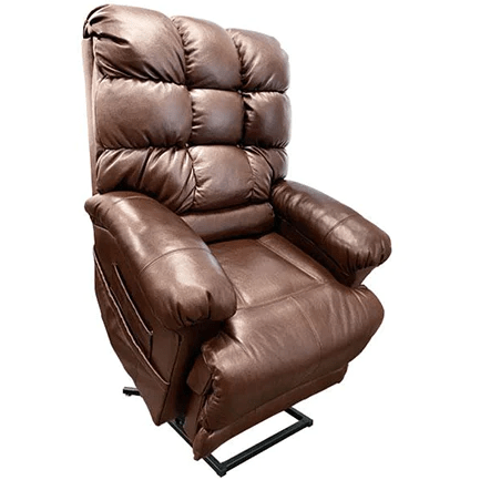 Perfect Sleep Chair Power Lift Recliner with Heat and Massage by Journey Health Arm Chairs, Recliners & Sleeper Chairs Journey Leather (Genuine leather) Deluxe 2 Zone (Lower body; Upper body) Leather (Genuine Leather)