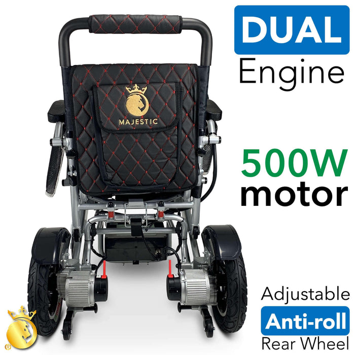 ComfyGo Majestic IQ-7000 Remote Controlled Electric Wheelchair With Optional Auto Fold Wheelchairs ComfyGo   