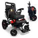 ComfyGo Majestic IQ-7000 Remote Controlled Electric Wheelchair With Optional Auto Fold Wheelchairs ComfyGo Black & Red Black (+$100) 
