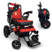 ComfyGo Majestic IQ-7000 Remote Controlled Electric Wheelchair With Optional Auto Fold Wheelchairs ComfyGo Black & Red Red 