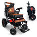 ComfyGo Majestic IQ-7000 Remote Controlled Electric Wheelchair With Optional Auto Fold Wheelchairs ComfyGo Black & Red Taba 