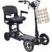 ComfyGo MS 3000 Plus Foldable Mobility Scooter Mobility Scooters ComfyGo Black  