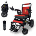 ComfyGo Majestic IQ-7000 Remote Controlled Electric Wheelchair With Optional Auto Fold Wheelchairs ComfyGo Black Red (+$100) 