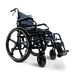ComfyGo X-1 Manual Folding Lightweight Travel Wheelchair Wheelchairs ComfyGo Blue Special Edition 