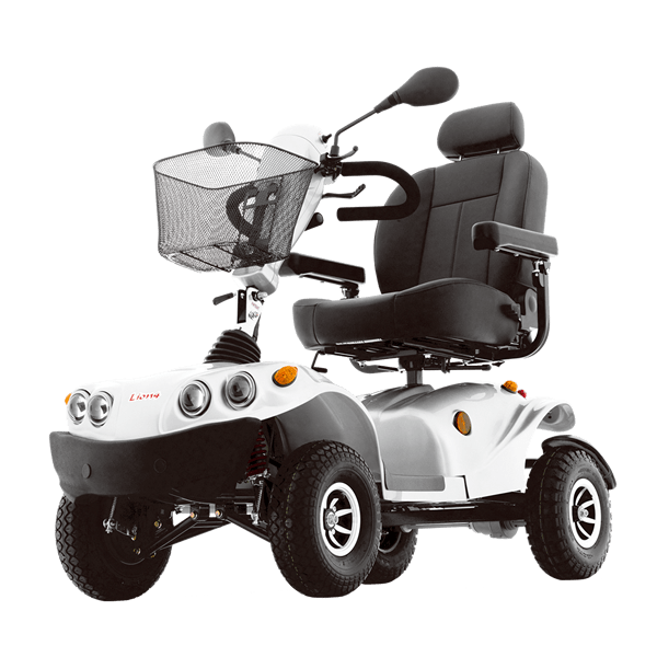 FreeRider FR GDX All-Terrain Mobility Scooter Mobility Scooters FreeRider Silver 79ah Battery 