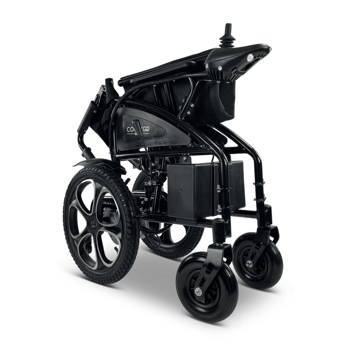 ComfyGo 6011 Folding Electric Travel Wheelchair Wheelchairs ComfyGo   