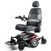 Merits Health Vision Sport Electric Power Wheelchair P326 Wheelchairs Merits Health Red 18" 