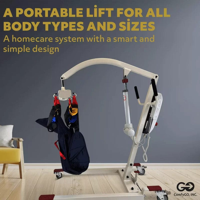 ComfyGo PL-3000 Electric Easy Patient Lift Patient Lifts ComfyGo   
