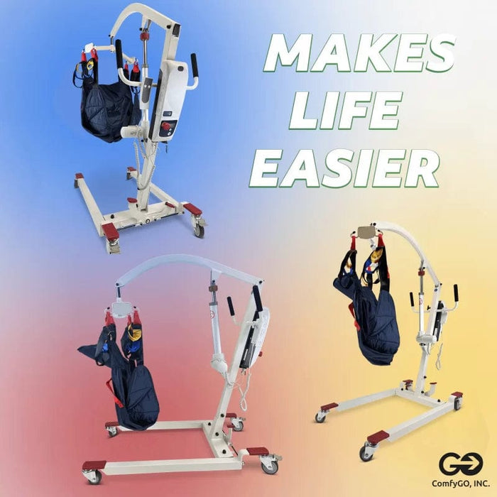 ComfyGo PL-3000 Electric Easy Patient Lift Patient Lifts ComfyGo   