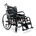 ComfyGo X-1 Manual Folding Lightweight Travel Wheelchair Wheelchairs ComfyGo Red Standard 