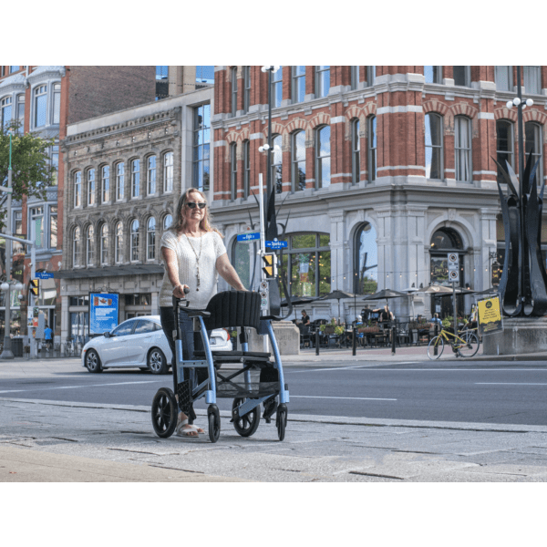 Triumph Prestige Hybrid 2 in 1 Rollator Wheelchair Walkers Triumph Mobility   