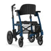 Triumph Prestige Hybrid 2 in 1 Rollator Wheelchair Walkers Triumph Mobility Midnight Blue  