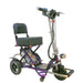 Triaxe Sport Foldable Travel 3 Wheel Mobility Scooter by Enhance Mobility Mobility Scooters Enhance Mobility Purple  