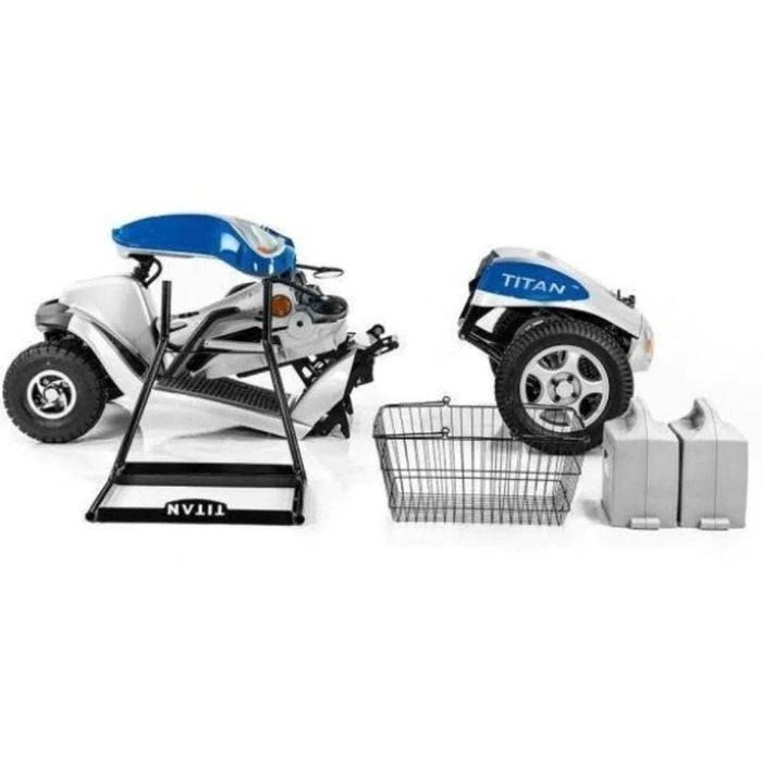 Tzora Titan 4 Hummer XL Folding 4-Wheel Mobility Scooter ES0026 Mobility Scooters Tzora   