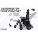 ComfyGo X-9 Remote Controlled Electric Wheelchair With Automatic Recline Wheelchairs ComfyGo   