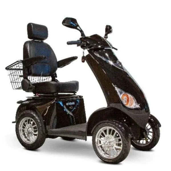 EWheels EW-72 Mobility Scooter Heavy Duty 4-Wheel Mobility Scooters EWheels Black  