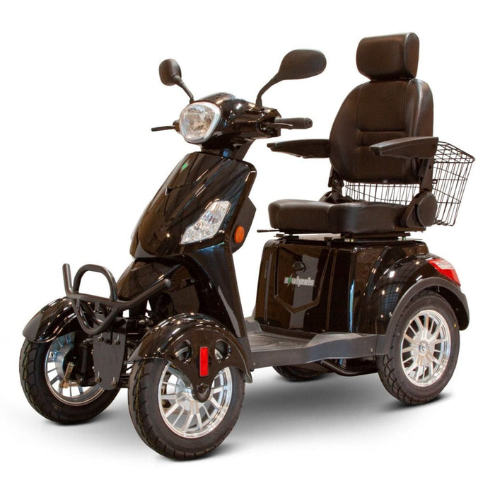 EWheels EW-46 Mobility Scooter 4-Wheel Mobility Scooters EWheels Black  