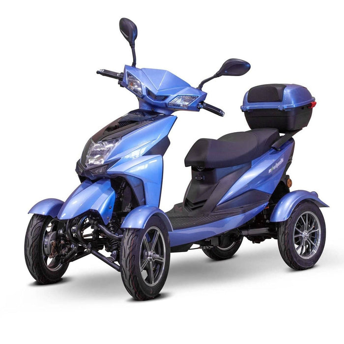 EWheels EW-14 Recreational 4-Wheel Mobility Scooter Mobility Scooters EWheels Blue  