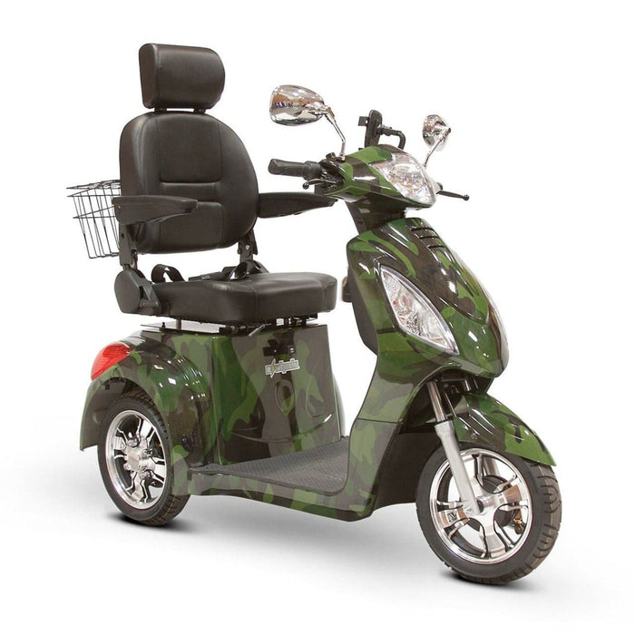 EWheels EW 36 Recreational 3-Wheel Mobility Scooter Mobility Scooters EWheels Green Camo  