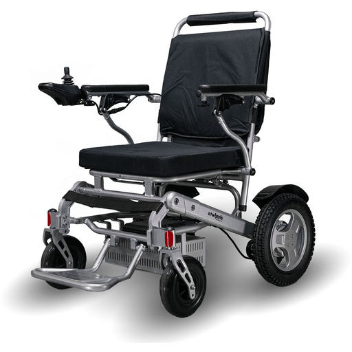 EWheels EW-M45 Heavy Duty Power Wheelchair Wheelchairs EWheels Silver  