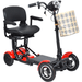 ComfyGo MS 3000 Plus Foldable Mobility Scooter Mobility Scooters ComfyGo Red  
