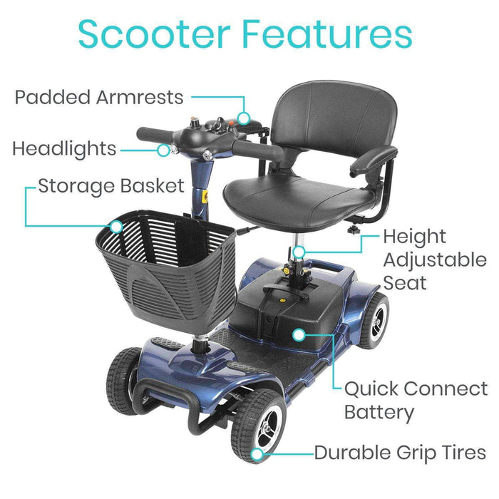 Vive 4 Wheel Mobility Scooter by Vive Health Mobility Scooters Vive Health   