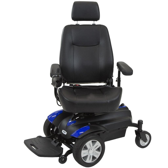 Vive Health Electric Mobility Wheelchair Model V MOB1054BLU Wheelchairs Vive Health   