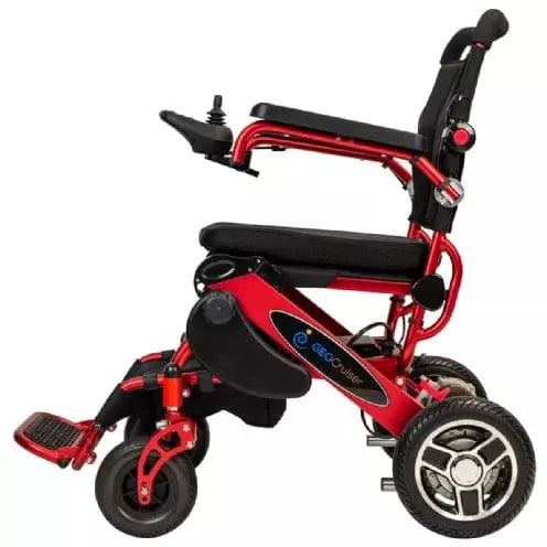 Geo Cruiser Elite EX Lightweight Heavy Duty Foldable Power Chair by Pathway Mobility Wheelchairs Pathway Mobility   