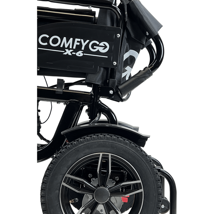ComfyGo X-6 Lightweight Folding Electric Wheelchair Wheelchairs ComfyGo   